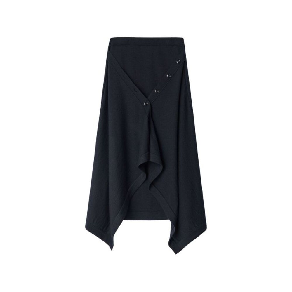 Lemaire Women Wool Blend Midi Skirt